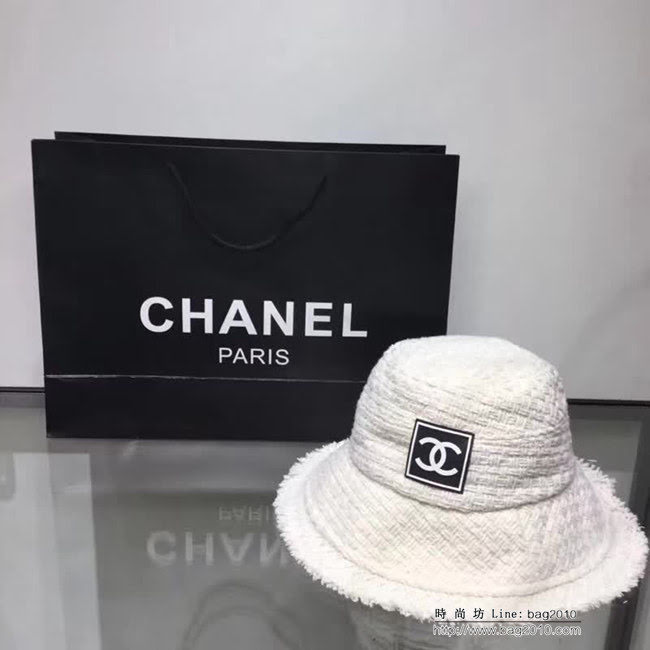 CHANEL香奈兒 新款 潮人必備 小香風漁夫帽 LLWJ6620